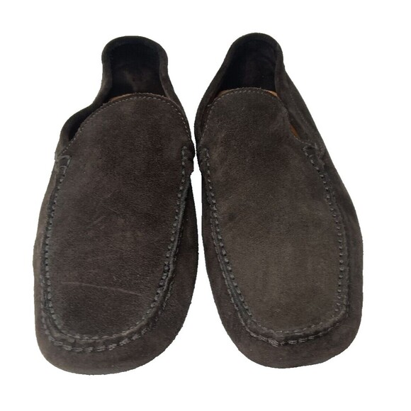 L\'Artigiano Sorrentino Loafers Size 10 Shoes Brown Suede Made in Italy main image 5